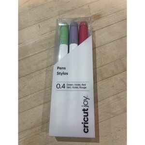 Cricut Joy 3 Pack 0.4 Green, Violet, Red Pens
